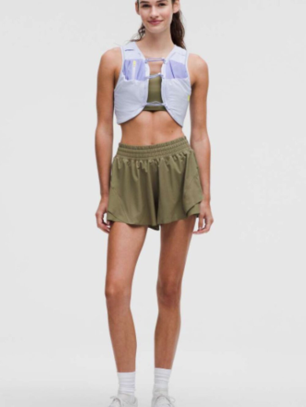 NWT Lululemon Shake It Out High-Rise Running Short 2.5"